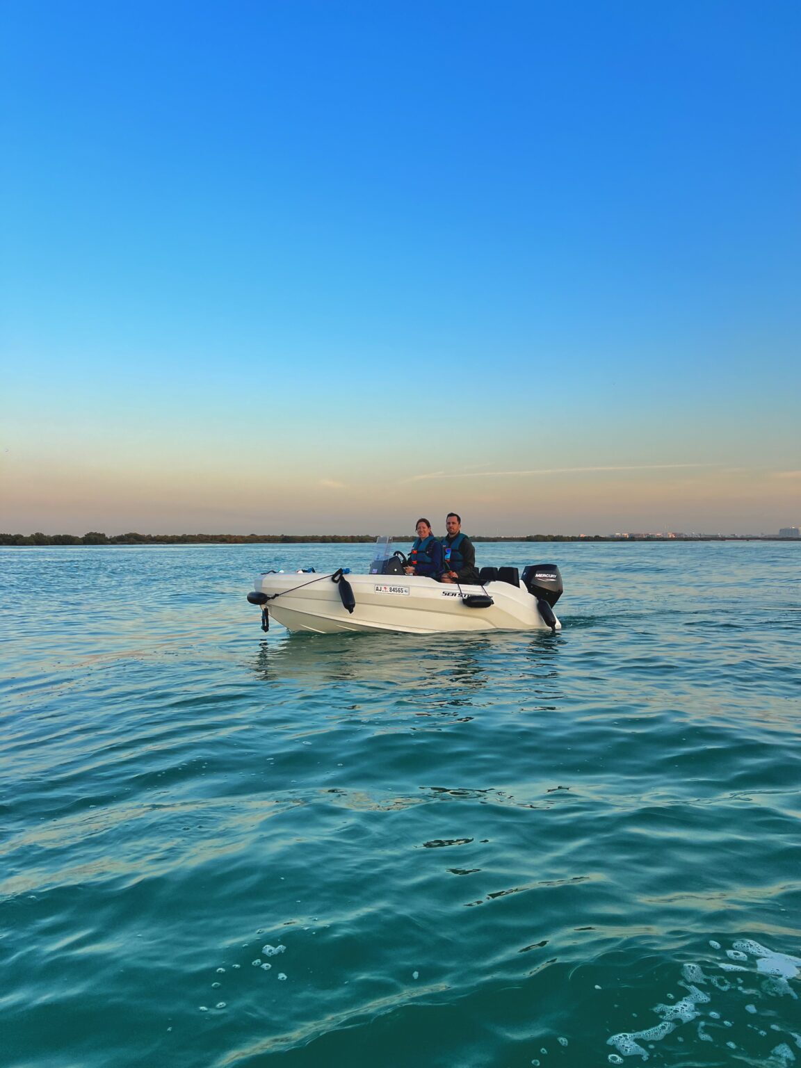 kayaking Yas Island
